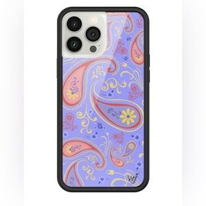 Wildflower iPhone 12/iPhone 12 Pro Case Sweet Pea Paisley